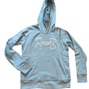 Under Armour Light Blue Performance Hoodie Small